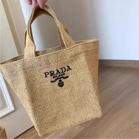 Prada Other - PRADA  Beauty  Small Woven Tote Bag